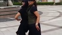 陶然水兵舞教学视频第二套5坐板凳