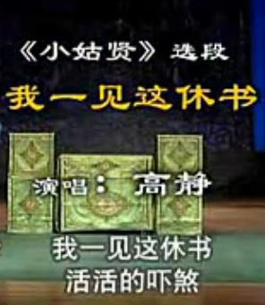 吕剧《小姑贤》选段：我一见这休书