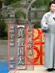 绍兴莲花落《真假国太》王华根演唱