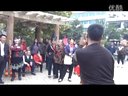 美女帅哥爱跳贵州花灯戏