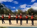 高安子君广场舞我的蒙古马