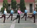 高安子君广场舞爱上民族风