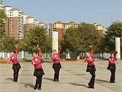 高安子君广场舞天越蓝我就越想你