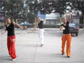 舞动旋律2007广场舞我们的钓鱼岛