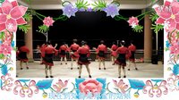 桥园姐妹广场舞《借点情借点爱》