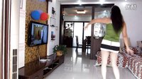 昆山美娜子广场舞 站在草原望北京：背面演示 