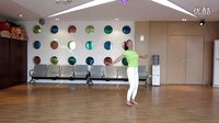 舞灵美娜子广场舞 看透爱情看透你： 正面演示