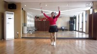 舞灵美娜子广场柔力球亲亲茉莉花：正面演示 