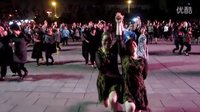 舞灵美娜子广场双人舞 探戈 夜舞版