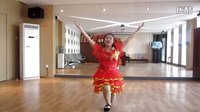 舞灵美娜子广场舞 《中国美》正面 背面演示