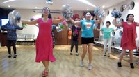 舞灵美娜子广场舞《中国歌最美》变换队形 