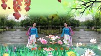 江水广场舞《我在前世约了你》正面演示编舞