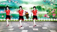 吕芳广场舞《等哥有了钱DJ》32步正背面及分