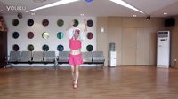 舞灵美娜子广场舞 《多情的山丹》正面演示下载