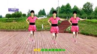 吕芳广场舞《别把寂寞当缘分》正背面及分解