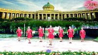 兴梅广场舞《红梅花儿开》正面演示舞曲版