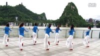 北雀舞之韵广场舞《红尘蝶恋》背面演示与分