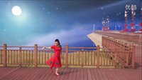 海心沙广场舞《草原的月亮》演示：江水   改