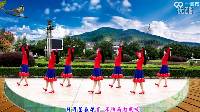 福建龙岩建春广场舞《阿尔山的姑娘》正背面