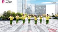 花与影广场舞《就让我的歌声》正面演示