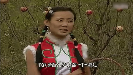 沂蒙小调《摘石榴》摘石榴砸砖头  一对男女