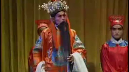 两夹弦《王莽篡朝》舞台