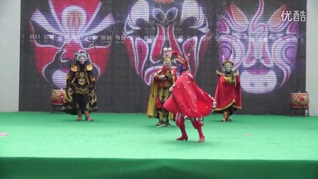 峨眉茶博会文艺表演 川剧变脸