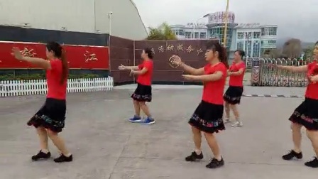 连江青塘广场舞《桃花运》