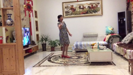 广场舞幸福的两个人