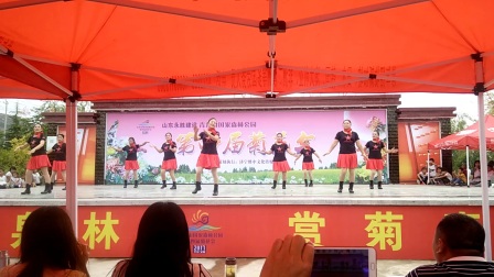 泉林第六届广场舞比赛红马鞍串烧二等奖