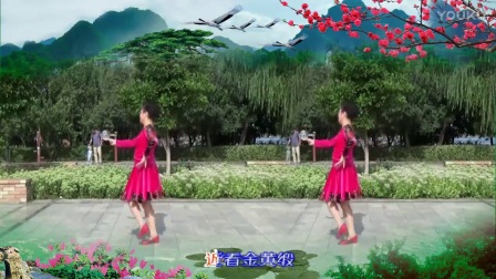 广场舞教学杨丽萍《你的美让我醉》拍手恰恰