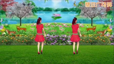 惠州石湾玲玲广场舞《姑娘姑娘》背面