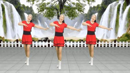 红领巾广场舞教学《DJ等你等了那么久》附口