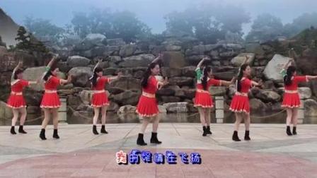 茉莉广场舞《大风来了浪一浪》藏族风轻松快