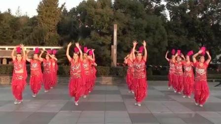 茉莉广场舞16人变队形《恭祝大家团团圆圆》