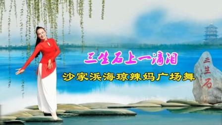 沙家浜海琼辣妈广场舞《三生石上一滴泪》