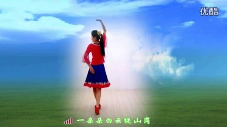 金灿灿广场舞《醉在草原上》正反面附分解高