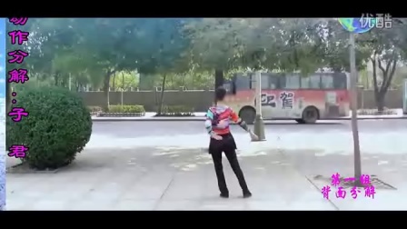 高安子君广场舞《走进你的世界》分解动作教