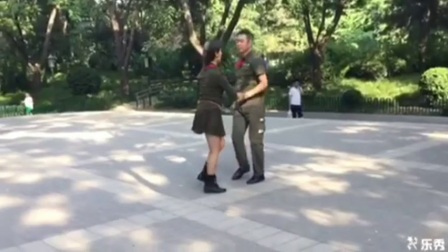 张孝花陶然亭水兵舞基本步和第一套第二套口