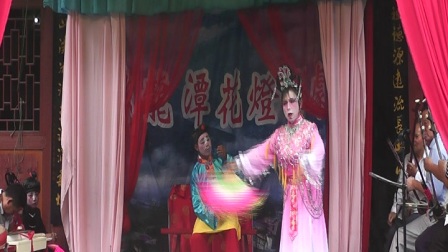 龙潭花灯戏传统剧目《打对子》