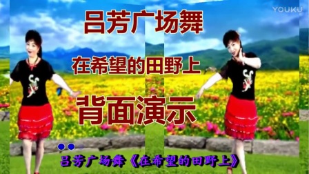 《在希望的田野上》老歌好学舞 正背面及分