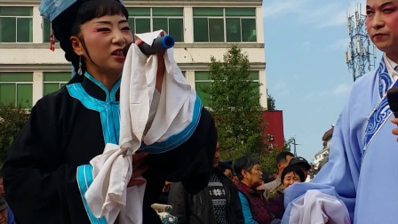 无为庐剧《姐妹真夫》赵同平演出