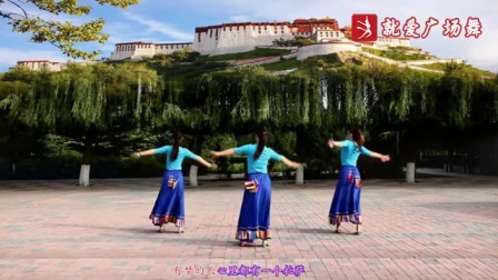 云裳广场舞《向往拉萨》背面