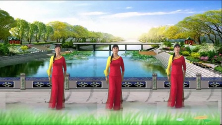 苏村建霞广场舞《三生石上一滴泪》廖弟编舞