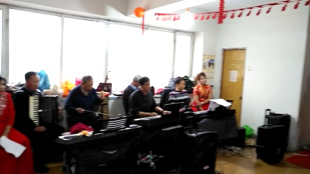 黑龙江省五常市歌友群庆九九重阳节演出大鼓