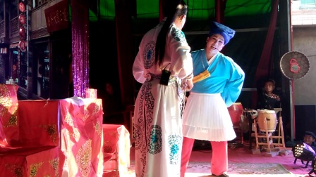 庐剧现场《王华买父》大团圆6