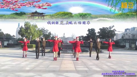 动动广场舞《兄妹情深12人变队形》