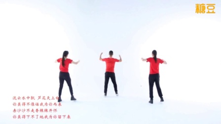 王广成健身广场舞《瞄着你就爱》背面下载
