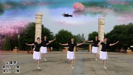 扬州飞舞广场舞《尘缘梦》