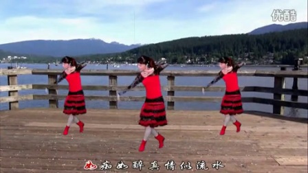 惠汝广场舞《歌在飞》带字幕